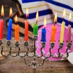 Chanukah Outdoor Candle Lighting
