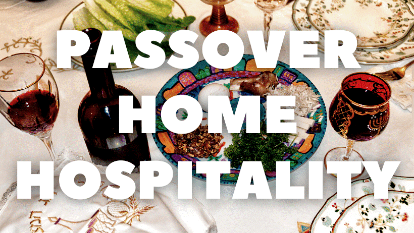 CST Pesach 5783 Home Hospitality
