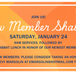 New Member Shabbat